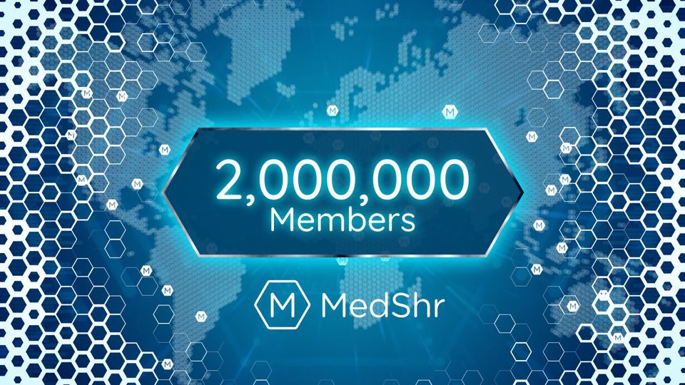 Announcement: 2M members milestone for MedShr