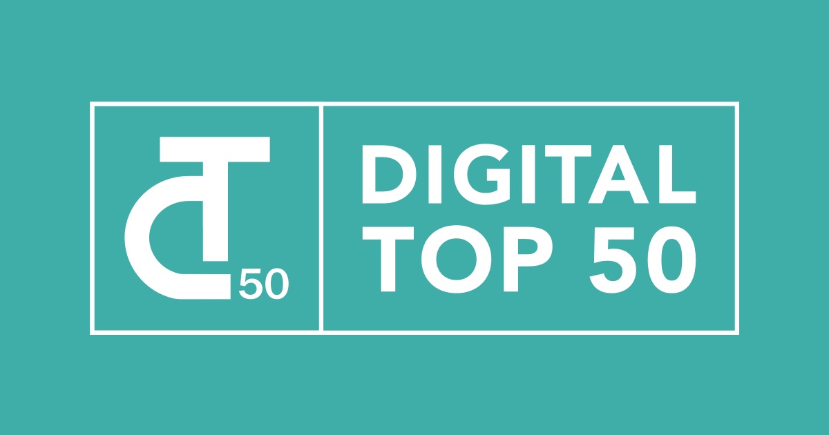 Digital Top 50 Award for Social Impact